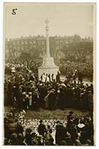 Trinity Church/Unvieling War Memorial Nov 1922 [PC]